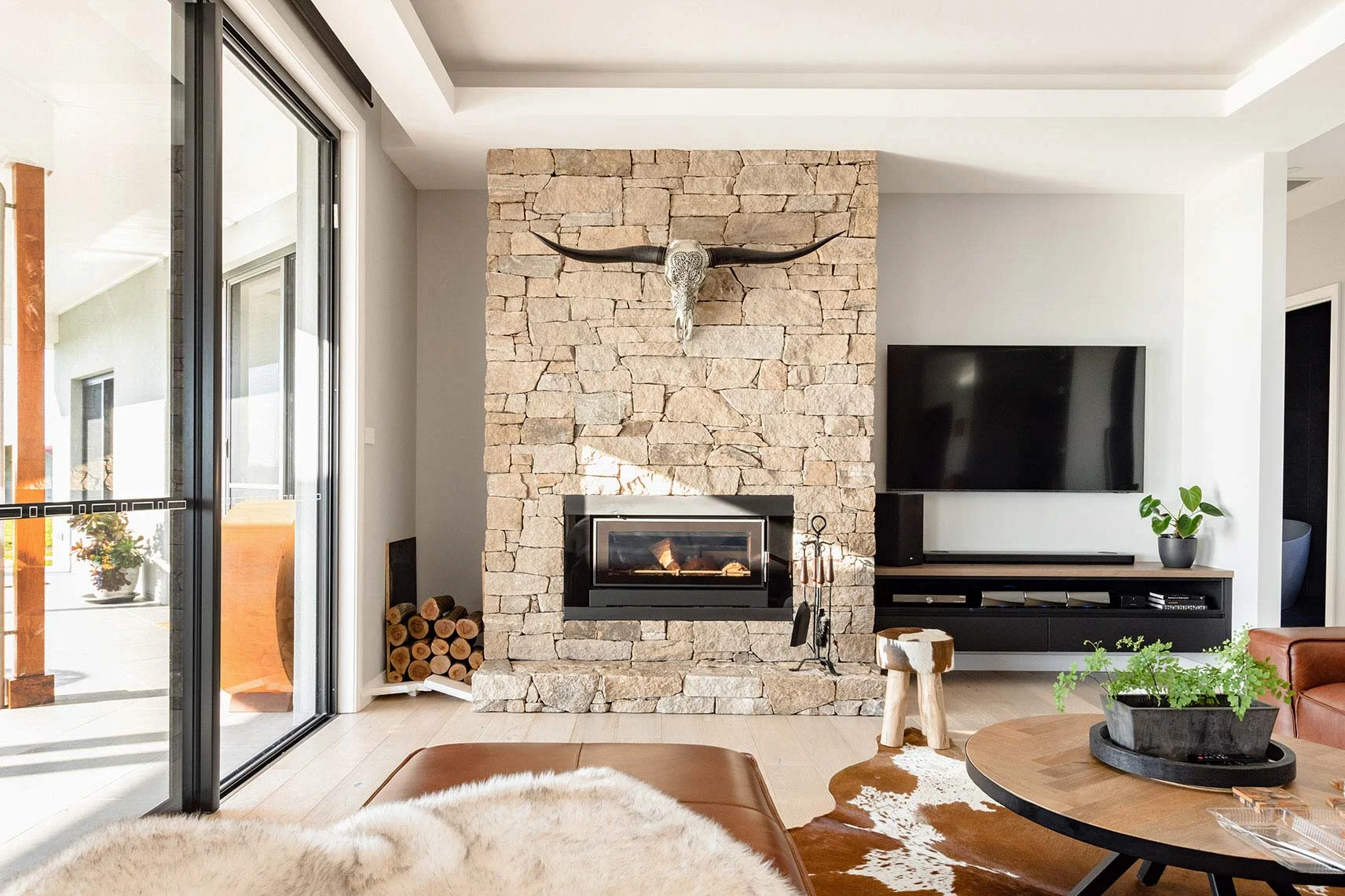 Stone Fireplace Cladding Sydney